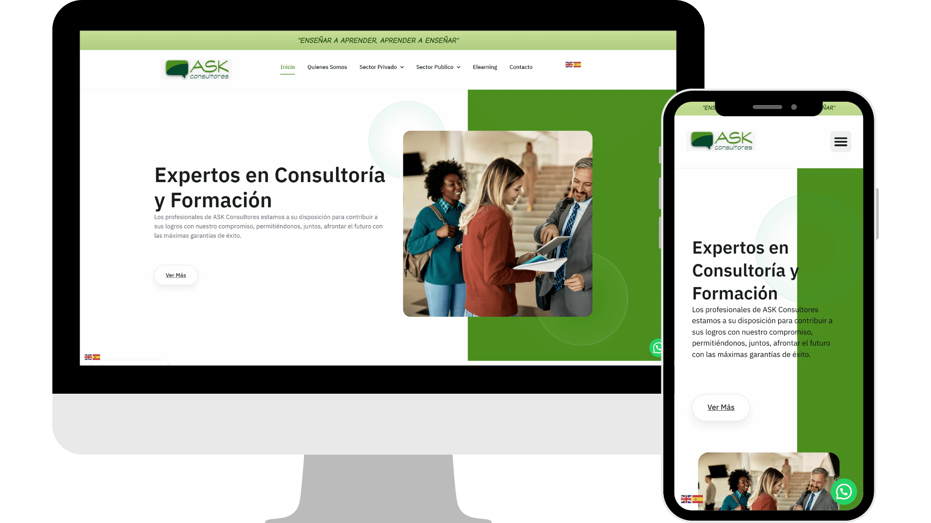 Diseño web ask consultores