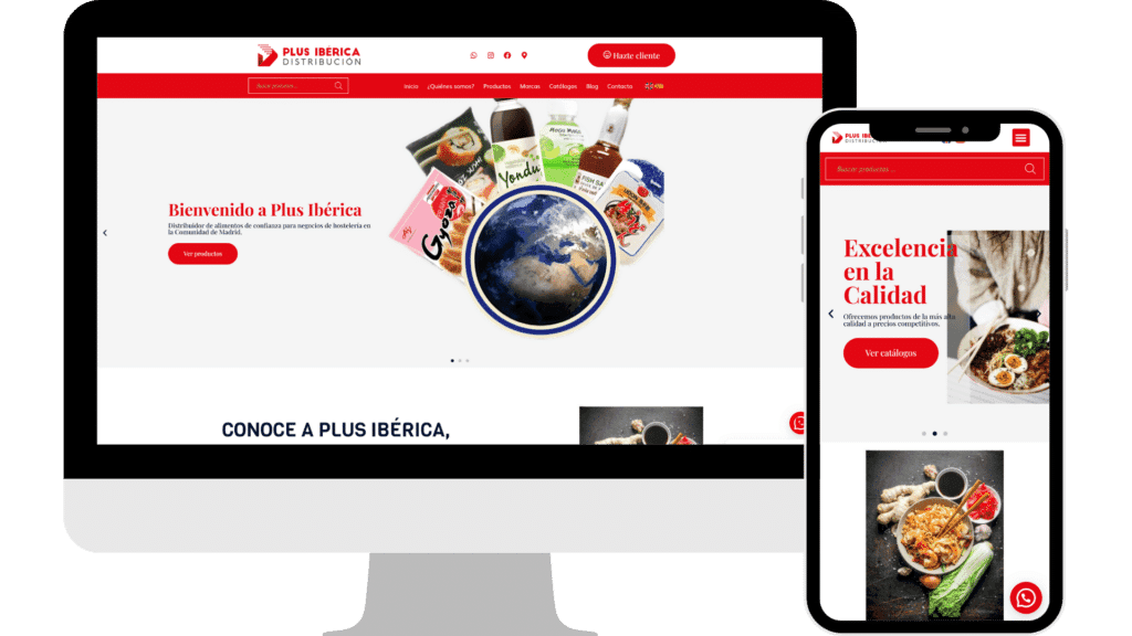 Diseño web plus iberica