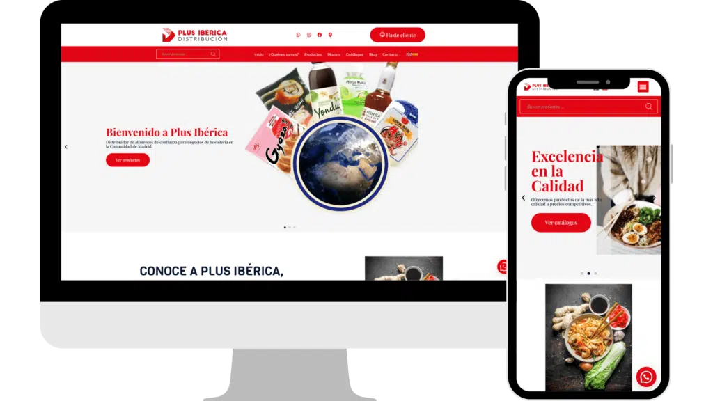 Diseño web plus iberica